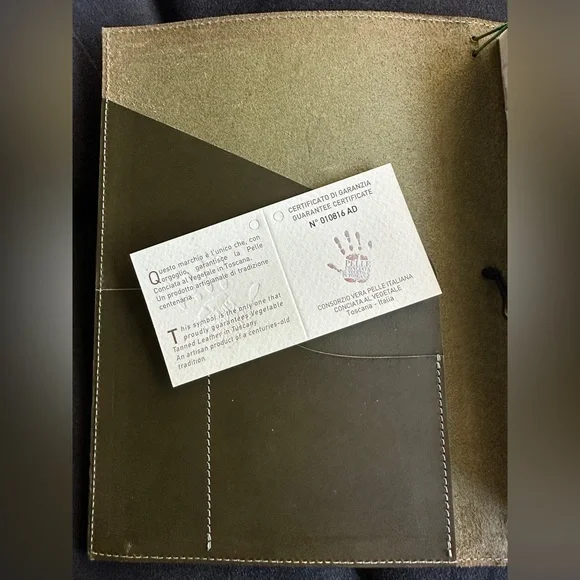 PAPER REPUBLIC Le Portfolio Olive Green A5 Size
** NEW condition - Picture 4 of 15